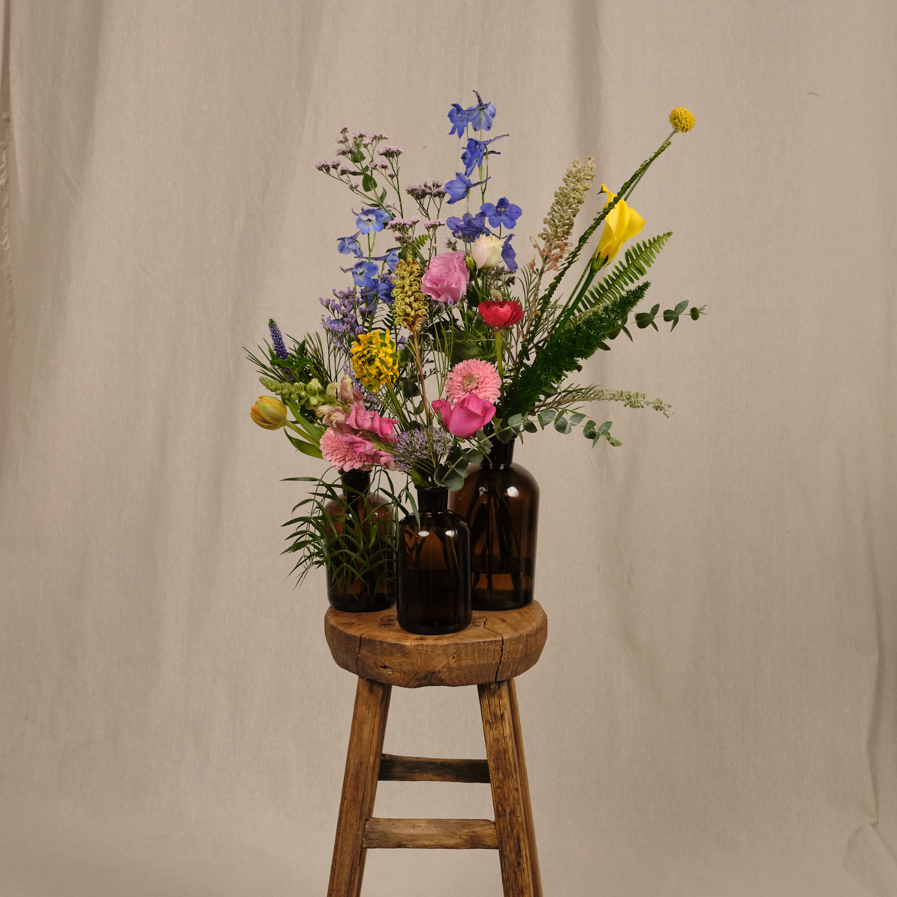 Reagent Bottle Brown Mix