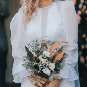 זר כלה Golden Hour