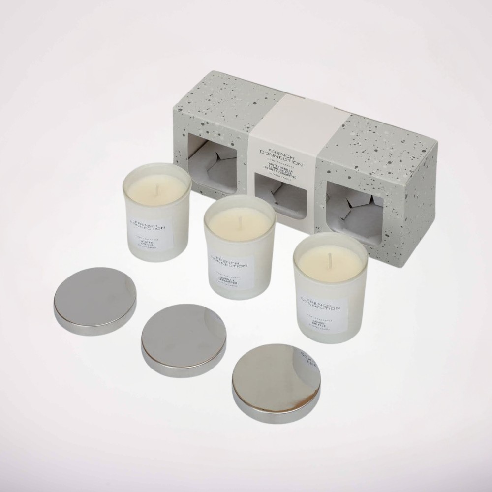 סט נרות White Trio – תמונה 2