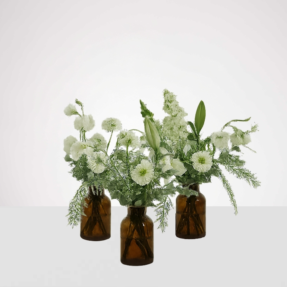 סטייל שולחן - לבן על לבן – תמונה 3