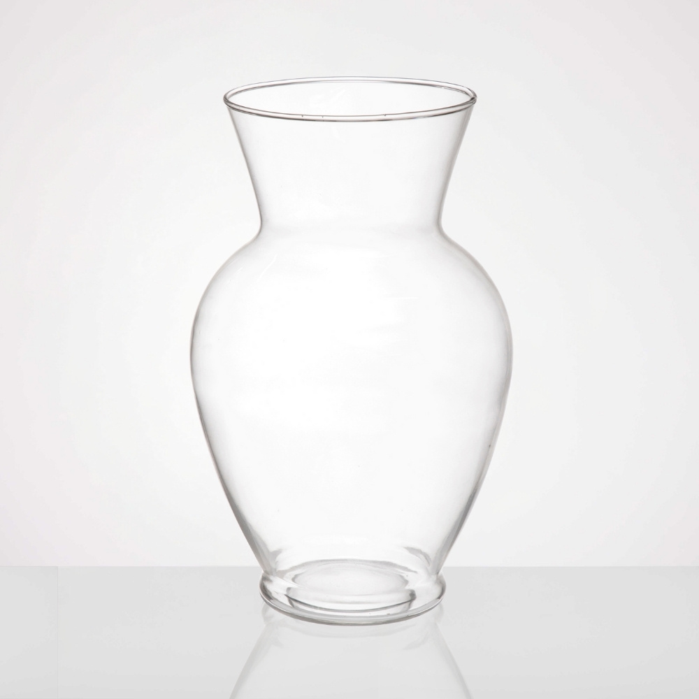 Clear Funnel Vase